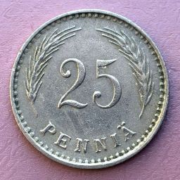 Finland - Coin 25 Pennia 1921