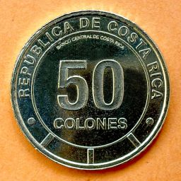 Costa Rica - Coin 50 Colones 2023 - Turtle
