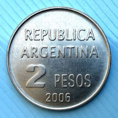 Argentina - Coin 2 Pesos...