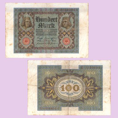 Germany - Banknote 100...