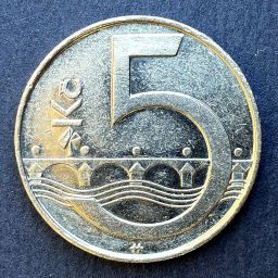 República Checa - Moneda 5 Coronas 2002