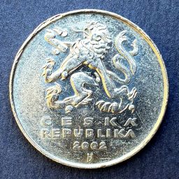 República Checa - Moneda 5 Coronas 2002