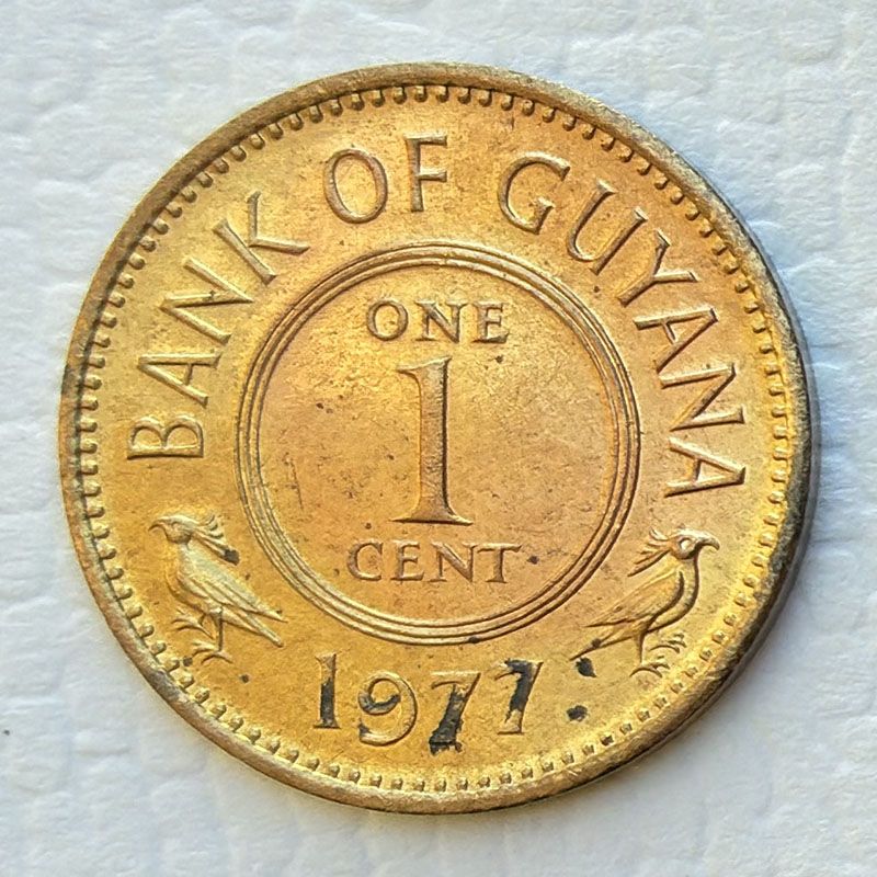 Guyana - Coin 1 cent 1977
