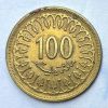 Túnez - Moneda 100 Milésimas 1960