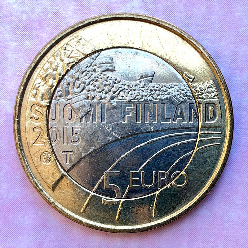 Finland - Coin 5 Euro 2015 - Basket