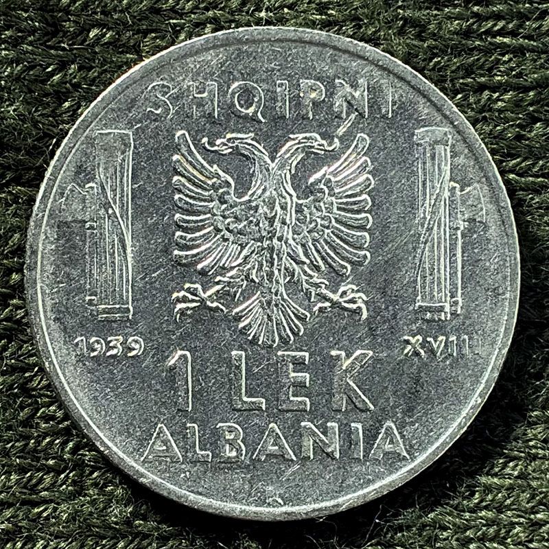 Albania - Coin 1 Lek 1939