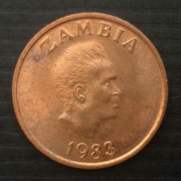 Zambia - Coin 1 Ngwee 1983