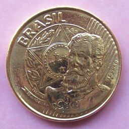 Brasil - Moneda 25 centavos 2015