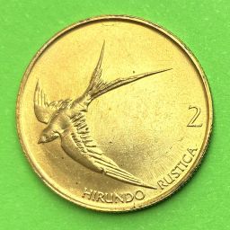Slovenia - Coin 2 Tolarja 1998
