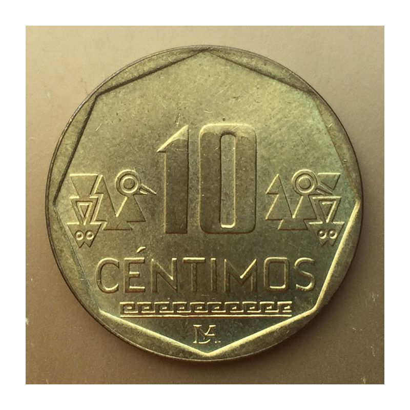 Perú - Moneda 10 céntimos 2006