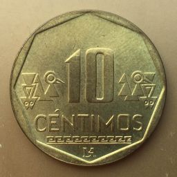 Perú - Moneda 10 céntimos 2006