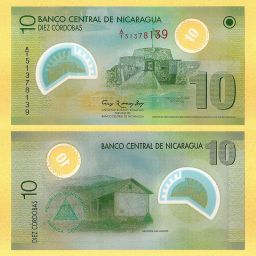 Nicaragua - Billete 10 Córdobas 2007