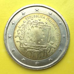 Italy - Coin 2 Euro 2015 - European Union Flag