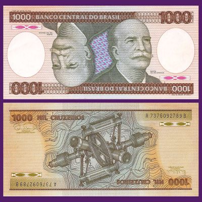Brasil - Billete 1.000...