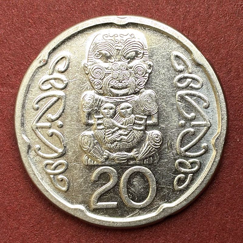 New Zealand - Coin 20 cents 2006