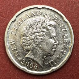 New Zealand - Coin 20 cents 2006