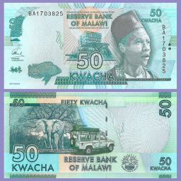 Malawi - Billete 50 Kwacha 2016
