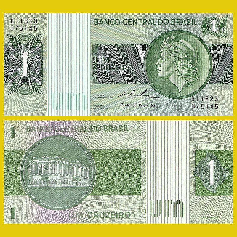 Brazil - Banknote 1 Cruzeiro 1975