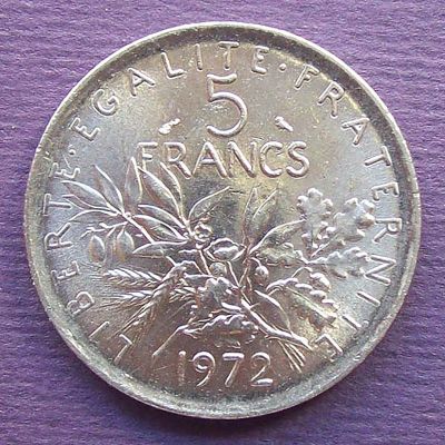 Francia - Moneda 5 Francos...