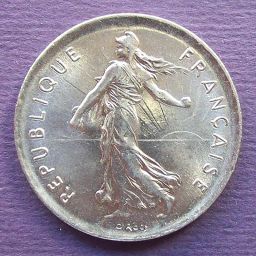Francia - Moneda 5 Francos 1972