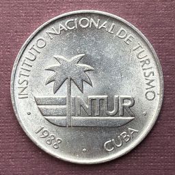 Cuba - Moneda 5 centavos 1988 (Intur)