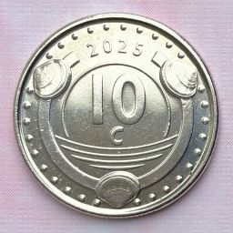 Curazao - Monedas 10 centavos 2025