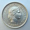Suiza - Moneda 10 Rappen 1967
