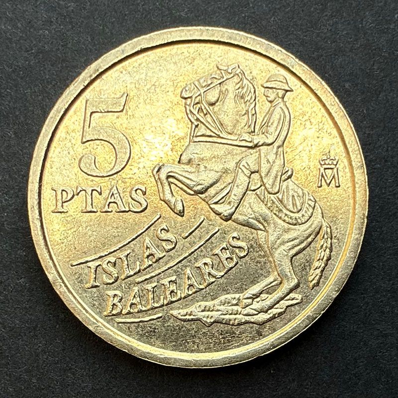 España - Moneda 5 Pesetas 1997 (Islas Baleares)