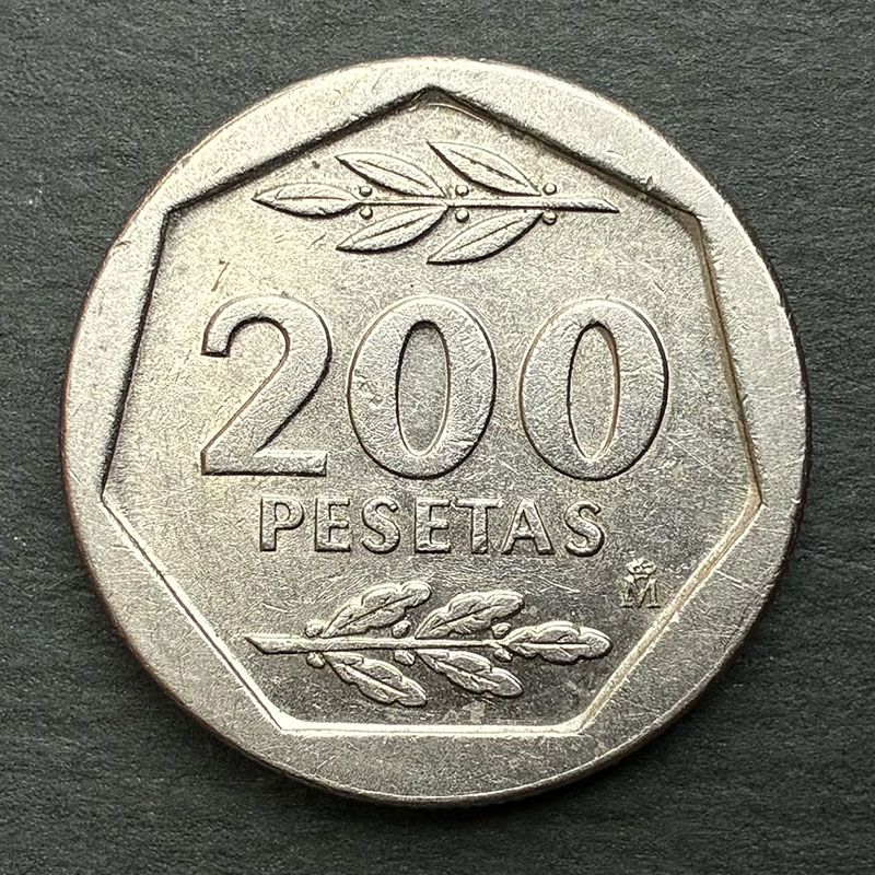 Spain - Coin 200 Pesetas 1987