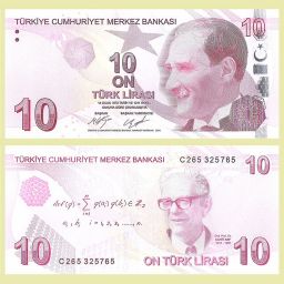 Türkiye - Banknote 10 Lira 2009