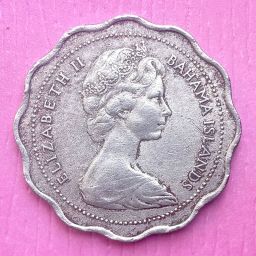 Bahamas - Moneda 10 centavos 1969