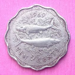 Bahamas - Coin 10 cents 1969