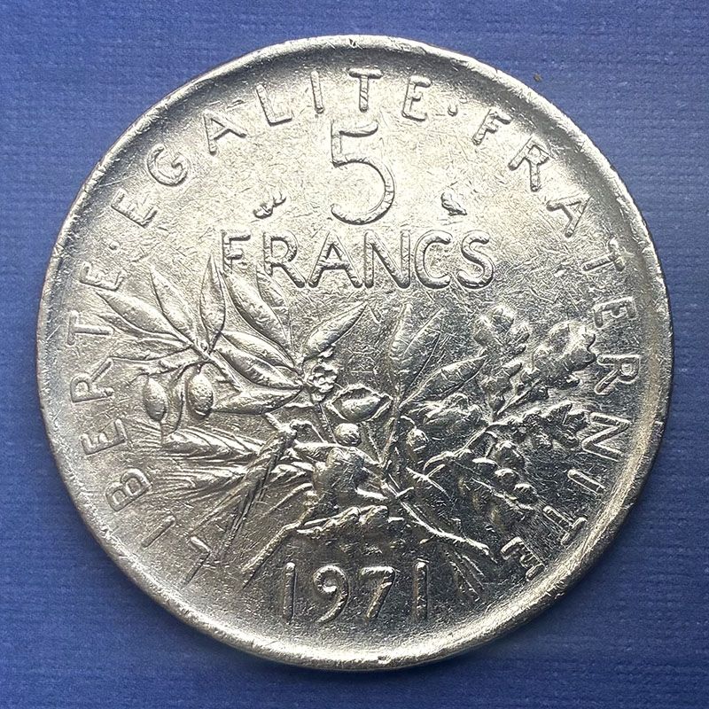 Francia - Moneda 5 Francos 1971