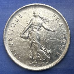 Francia - Moneda 5 Francos 1971