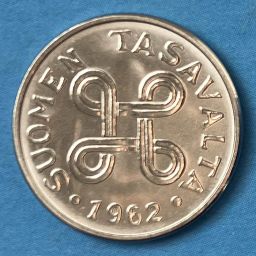 Finland - Coin 1 Markka 1962