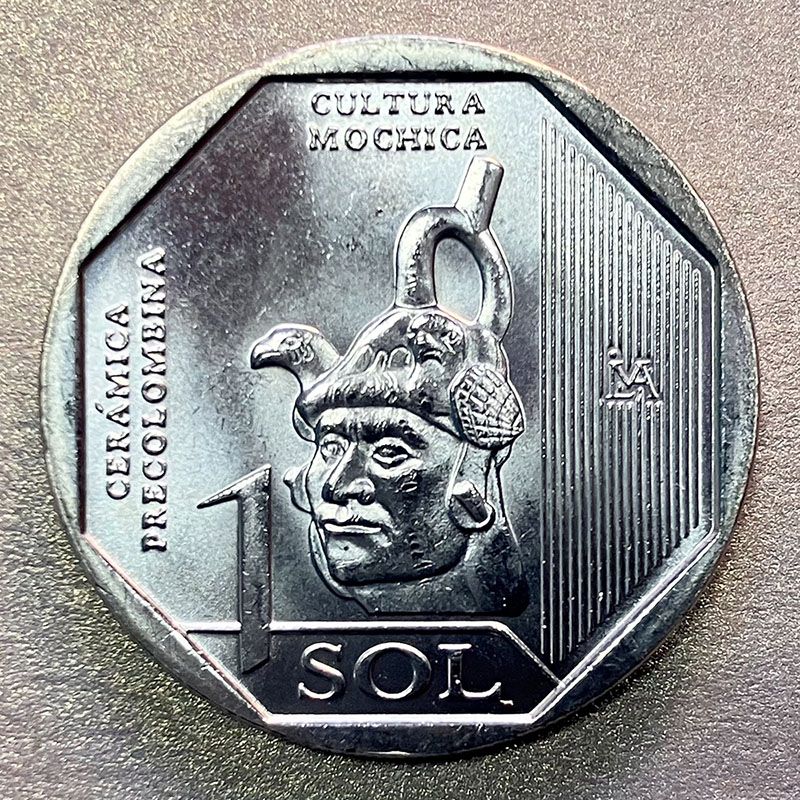 Perú - Moneda 1 Sol 2024 - Cultura Mochica