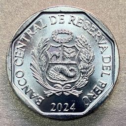 Peru - Coin 1 Sol 2024 - Mochica culture