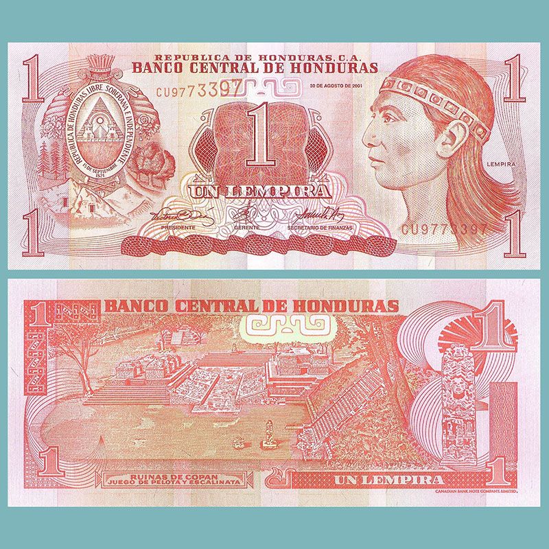 Honduras - Banknote 1 Lempira 2001