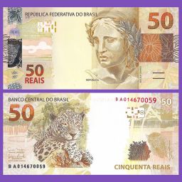 Brazil - Banknote 50 Reales 2010