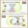 Zimbabwe - Banknote 500 Dollars 2006