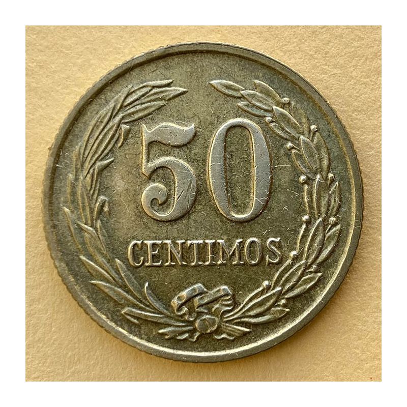 Paraguay - Moneda 50 céntimos 1951
