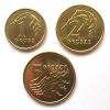 Poland - Coins lot 1, 2 and 5 Groszy 2009