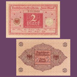 Alemania - Billete 2 Marcos 1920