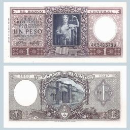 Argentina - Banknote 1 Peso Moneda Nacional 1953