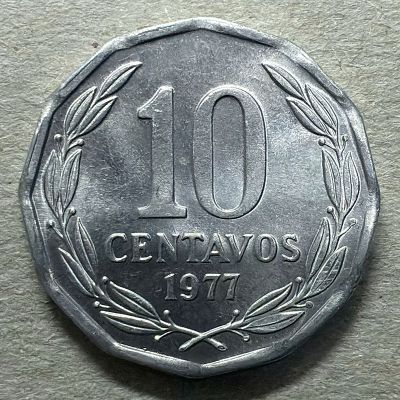 Chile - Moneda 10 centavos...