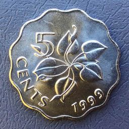 Swaziland - Coin 5 cents 1999