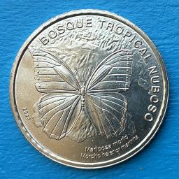 Costa Rica - Coin 50 Colones 2023 - Butterfly
