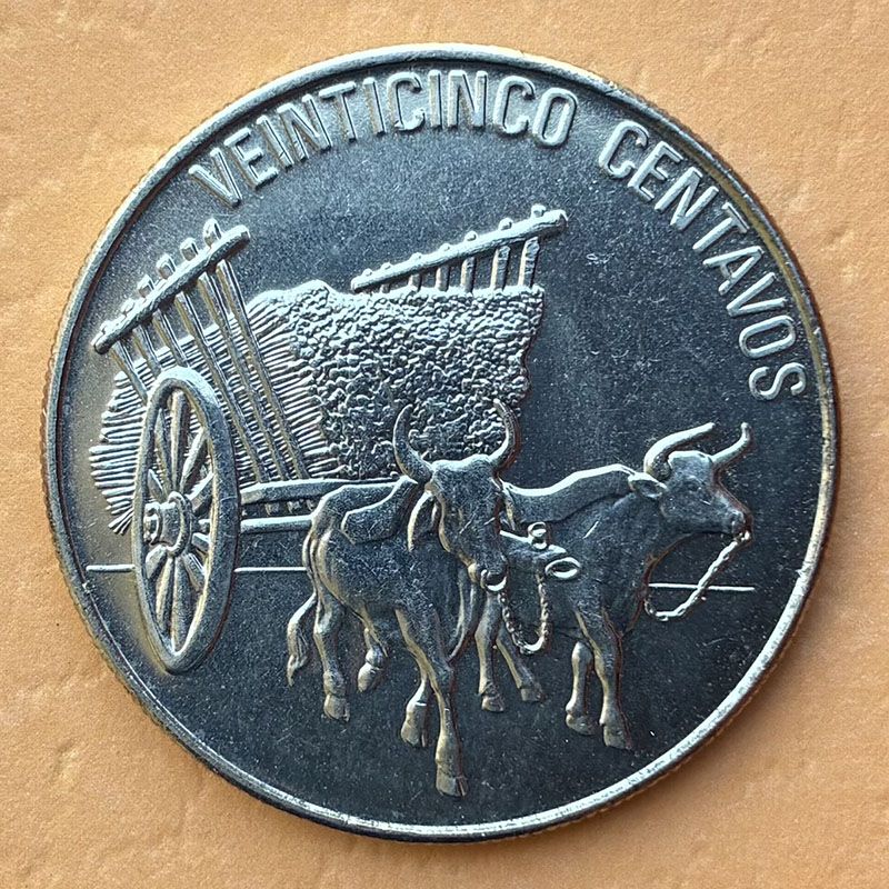 República Dominicana - Moneda 25 centavos 1991