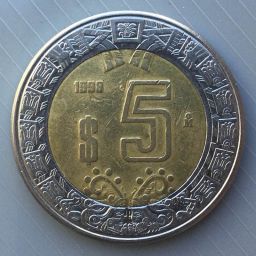 Mexico - Coin 5 Pesos 1998