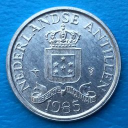 Antillas Neerlandesas - Moneda 1 centavo 1985